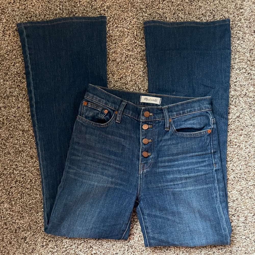 Madewell jeans Flea Market flares size 26